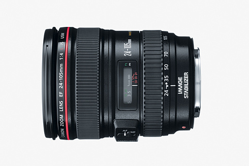 Оборудование Объективы для цифровых зеркальных камер EOS - EF 24-105 F4.0 L IS USM