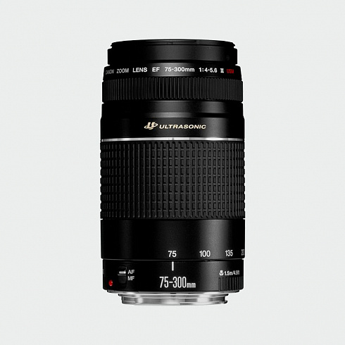Оборудование Объективы для цифровых зеркальных камер EOS - EF 75-300mm f/4-5.6 III USM