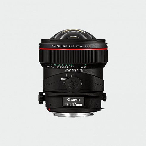 Оборудование Объективы для цифровых зеркальных камер EOS - TS-E 17mm f/4L
