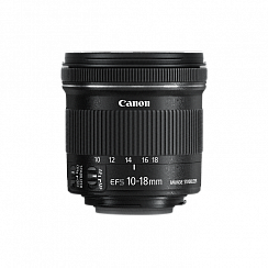 Оборудование Объективы для цифровых зеркальных камер EOS - EF-S 10-18mm f/4.5-5.6 IS STM