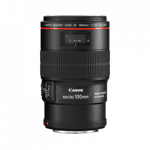 Оборудование Объективы для цифровых зеркальных камер EOS - EF 100mm f/2.8L Macro IS USM