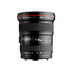Оборудование Объективы для цифровых зеркальных камер EOS - EF 17-40mm f/4L USM