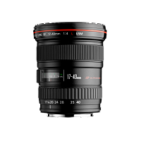 Оборудование Объективы для цифровых зеркальных камер EOS - EF 17-40mm f/4L USM