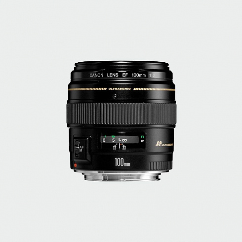 Оборудование Объективы для цифровых зеркальных камер EOS - EF 100mm f/2 USM